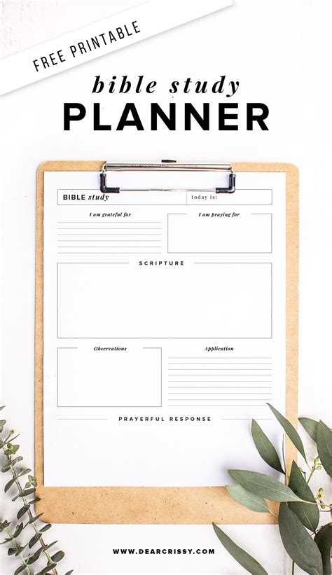 You can click here for the free.pdf to open or on the graphic below. Free Printable Bible Study Planner - S.O.A.P Method Bible ...