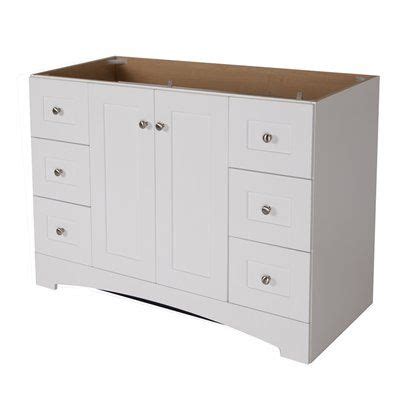 Lowes products are basically available in stores in specific areas in mexico and canada. allen + roth 48-in White Sarasota Contemporary Bath Vanity ...