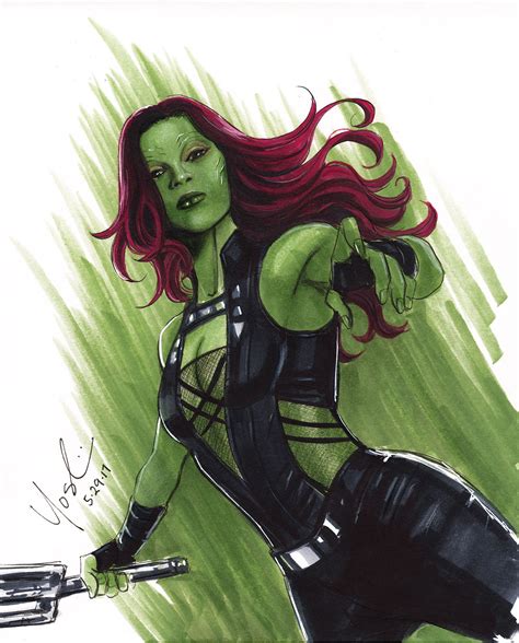 Guardians Of The Galaxy Gamora Marvel Cinematic