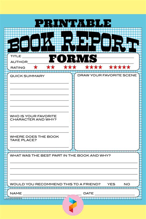 Wanna Have Some Book Reports Why Dont You Save This Template Or By