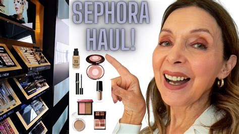 Sephora Haul 2022 Over 50 Beauty Buys For Mature Skin Youtube