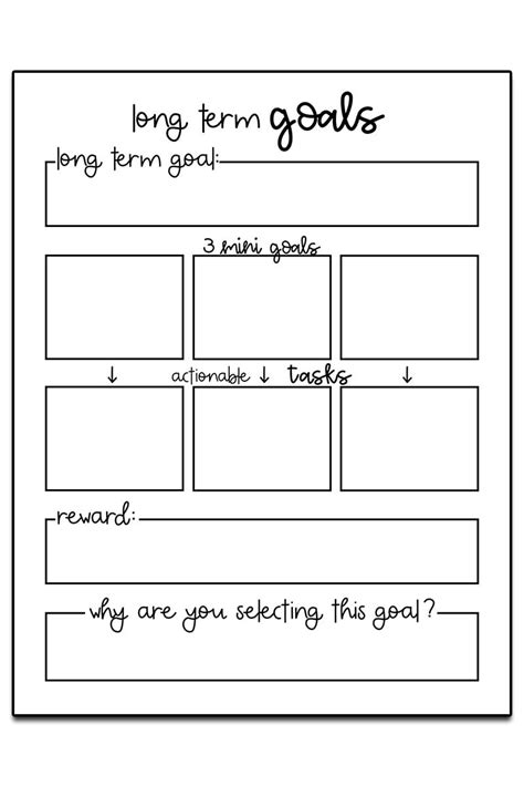Goal Setting Worksheets Updated For 2024 3 Free Goal Planner