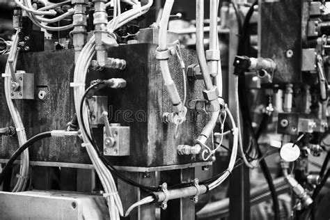 Machine Part On Factory Stock Image Image Of Machining 49731971