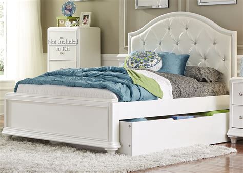 With beds, dressers, nightstands and/or other components, choosing a full bedroom set gives you all of the staple pieces to dress your bedroom with style. Stardust Iridescent White Youth Panel Trundle Bedroom Set ...