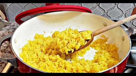 Serve the rice as a side dish with meat and veggies, in bowls, burritos, tacos or wraps. Easy Yellow Rice Recipe | How To Make Yellow Rice | HD ...