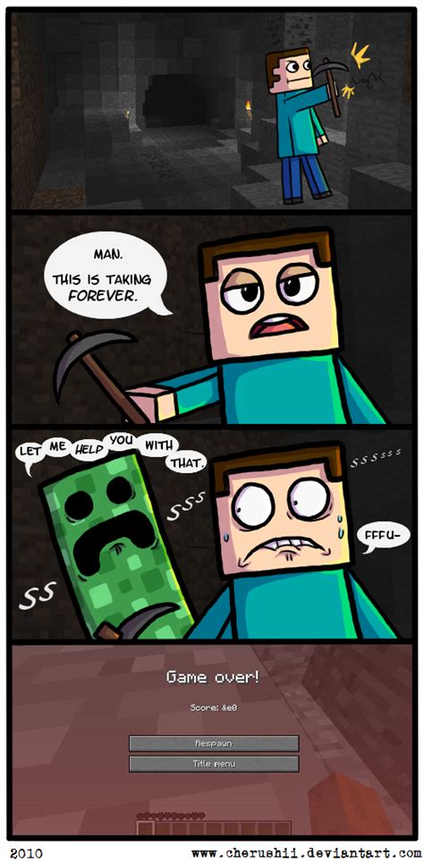 Pin By Lord Trips On Funny Minecraft Comics Minecraft Minecraft Funny