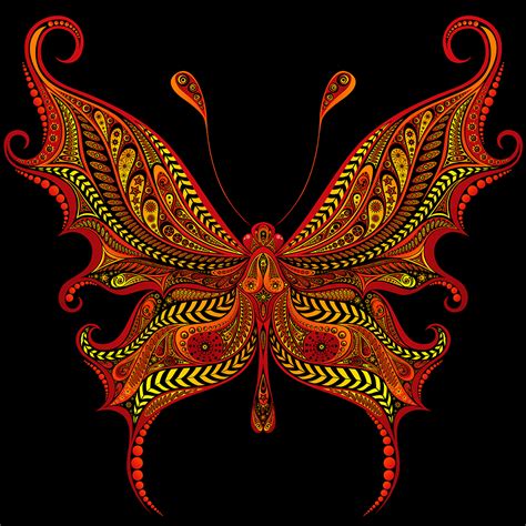 Abstract Butterfly On Behance