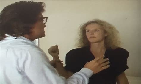 Glenn Close and Michael Douglas in rehearsal footage for Fatal Attraction. | Fatal attraction 