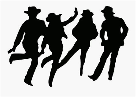 Country Dance Transparent Cartoons Line Dance Free Transparent