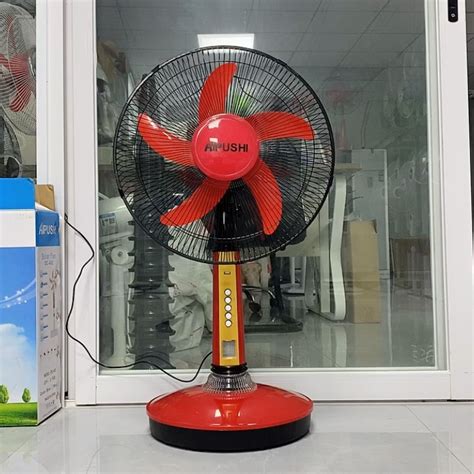2022 Chnia Factory Solar Electric Fan 12v Ac Dc Table Fan With Led