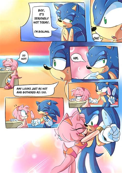 So Hot Sonamy Comic By Proboom On Deviantart Sonamy Comics Sonic