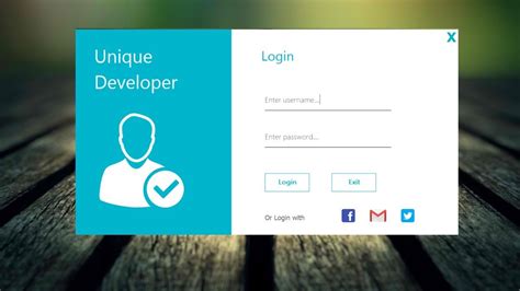 How To Design A Attractive Login Panel Using Swing Example Youtube