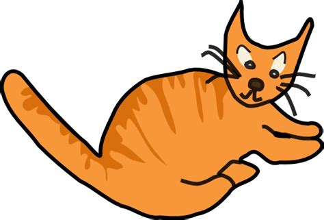 Brown Cat Clip Art 119179 Free Svg Download 4 Vector