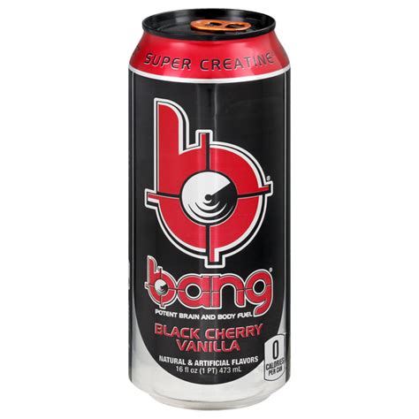 Save On BANG Super Creatine Energy Drink Black Cherry Vanilla Order