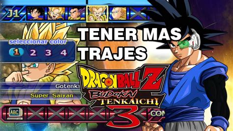 To promote dragon ball z: Tener mas trajes Dragon Ball Z Budokai Tenkaichi 3 mod - YouTube