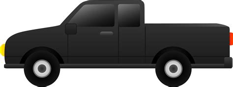 Black Pickup Truck Clip Art Free Clip Art