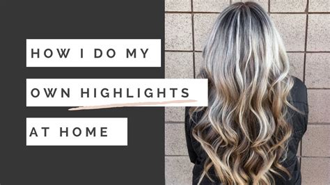 How to do my own highlights. How I Do My Own Highlights At Home Tutorial + Professional Product & Tools List - YouTube