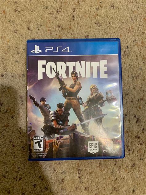 Fortnite Ps4 Physical Game Disk And Case Rare Fortnite