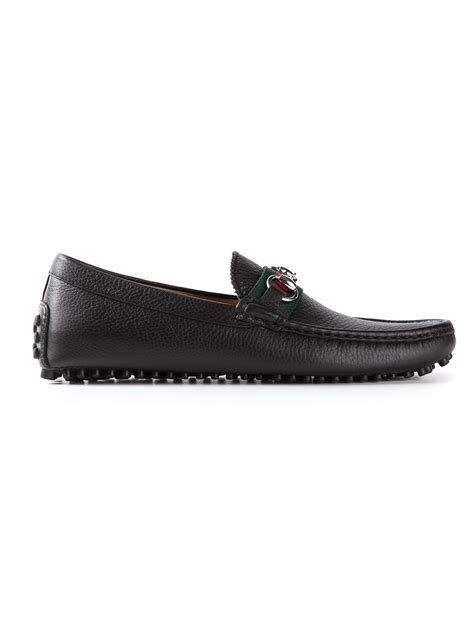 Lyst Gucci Classic Driving Shoes In Black For Men