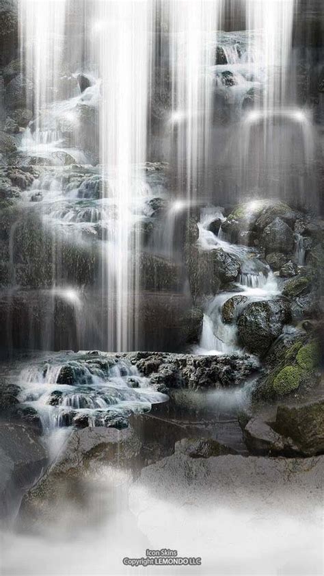 Pin By Nicolemaree77 On Waterfallsrunning Waterfountains Wallpaper