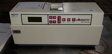 May 16, 2021 · currently, electrically driven hardness testers such as those manufactured by sotax, key, van kel, erweka, dr schleuniger pharmatron etc., are widely used to measure crushing strength of tablets. Dr. Schleuniger Pharmatron tablet hardness tester, model ...