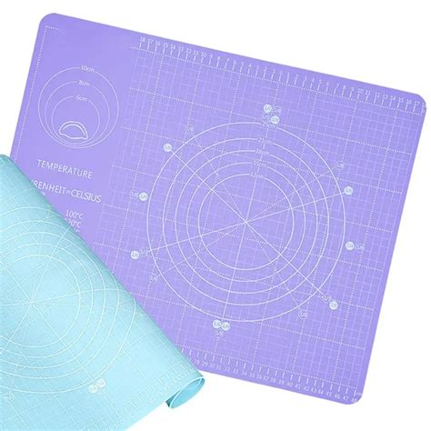 5040cm Non Stick Silicone Baking Mat Sheet Kneading Rolling Dough Pad