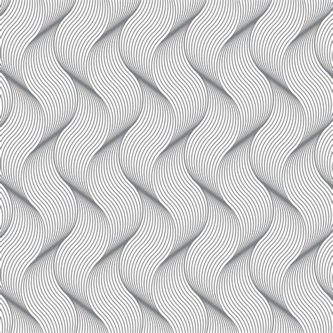 Papel De Parede Ondas Ondulado Branco Efeito 3d Textura 3m R 3990