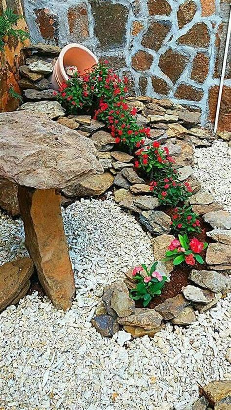 74 Simple Rock Garden Decor Ideas For Front And Back Yard With Images