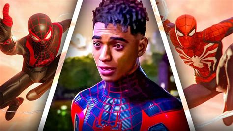 Spider Man 2 Ps5 First Look At Aged Up Miles Morales Photos R