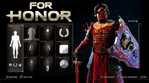 RED PRIOR Fashion Customization FOR HONOR YouTube