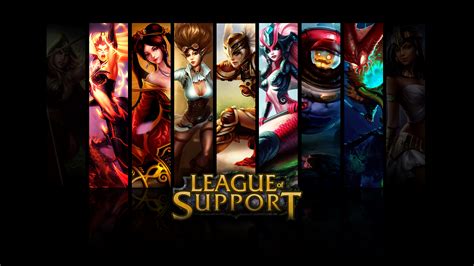 48 League Of Legends Support Wallpaper On Wallpapersafari