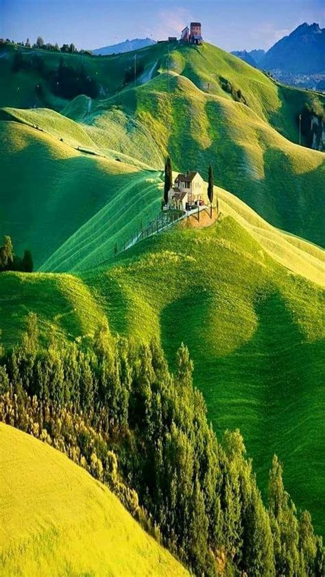 Rolling Hills Of Tuscany Italy Rimaginethisview