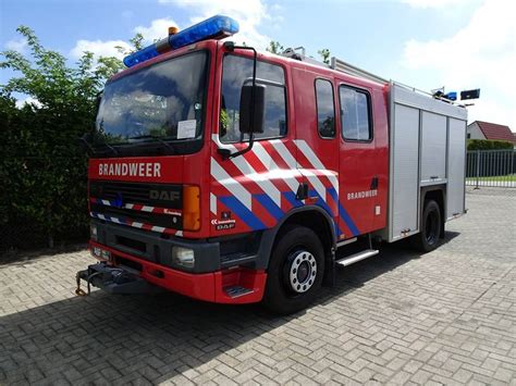 Daf 65 240 Ati Kronenburg Fire Trucks Transportation Aandf Fire