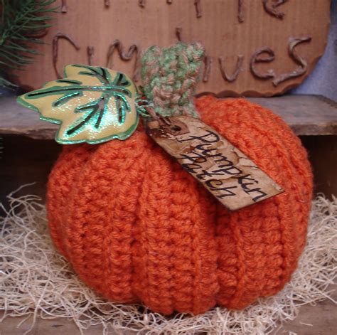 Cherry S Prairie Primitives Here Are The Large Crochet Pumpkins