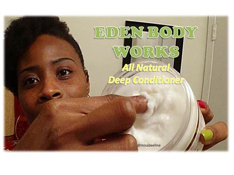 135 Eden Body Works Deep Conditioner Jojoba Monoi On Type 4 Natural