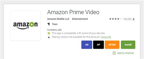 Amazon Prime Video Returns To The Us Play Store