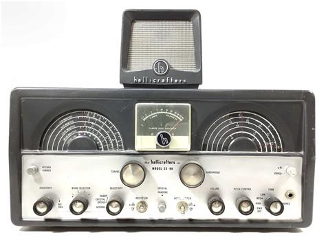 Lot Vintage Hallicrafters Sx 99 Radio Receiver