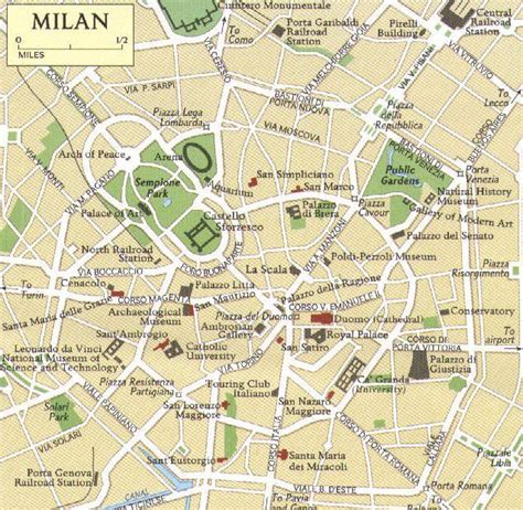 Mapa Milão Mapa