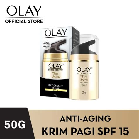 Promo Olay Total Effects 7 In 1 Day Cream Spf15 Moisturizer Pelembab