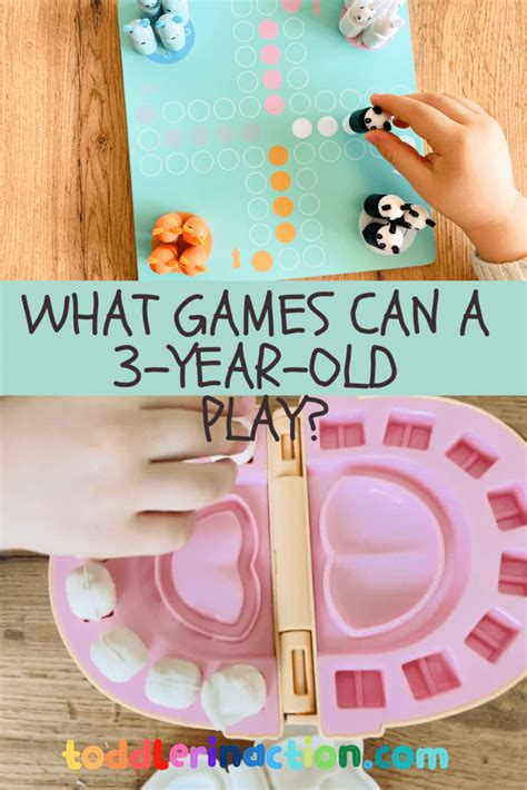 What Games Can A 3 Year Old Play Toddler In Action