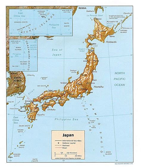 Landforms are the physical features on the surface of the earth. Maps Page on Japan