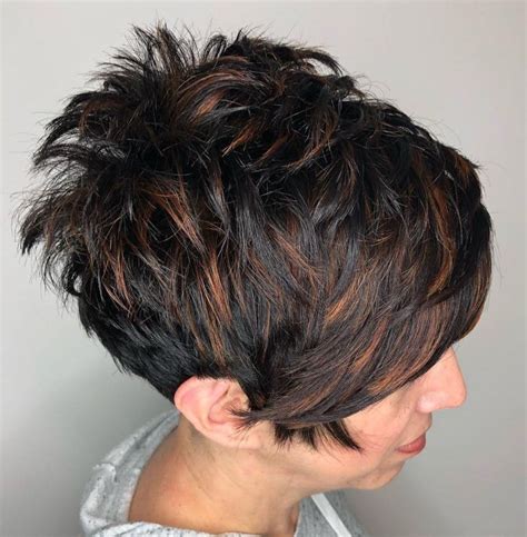 60 Short Shag Hairstyles That You Simply Cant Miss With Images Short Shag Hairstyles Thick
