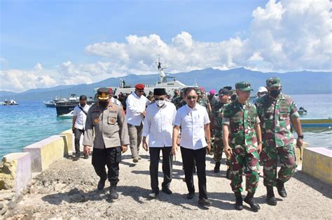 Tni Angkatan Laut Lantamal Ix Kerahkan Kapal Perang Menjangkau Pulau