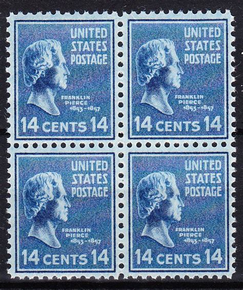 Mostamps Us Scott 819 Mint Og Nh Block Of 4 Lot Ds 5334 United