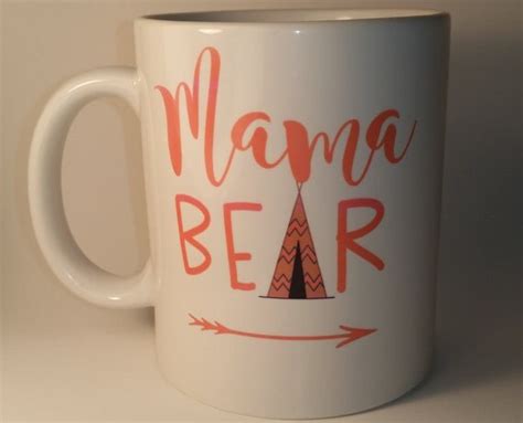 Mama Bear 11 Oz Ceramic Coffee Mug Customized T For Mom