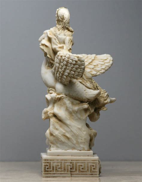 Aphrodite And Swan Greek Goddess Venus Statue Sculpture Handmade Etsy