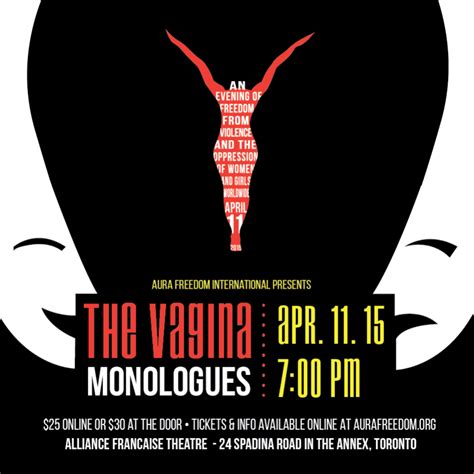 The Vagina Monologues An Evening Of Freedom