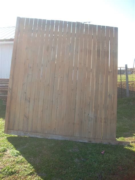 Parker Road Wood Fence Panels And Pickets Wylie Texas Gone 8ft Tall