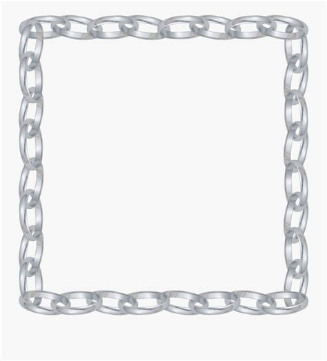 Borders Chain Free Transparent Clipart Clipartkey