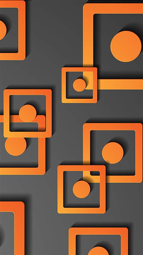 Free Download 3d Orange Boxes Wallpaper Free Iphone Wallpapers